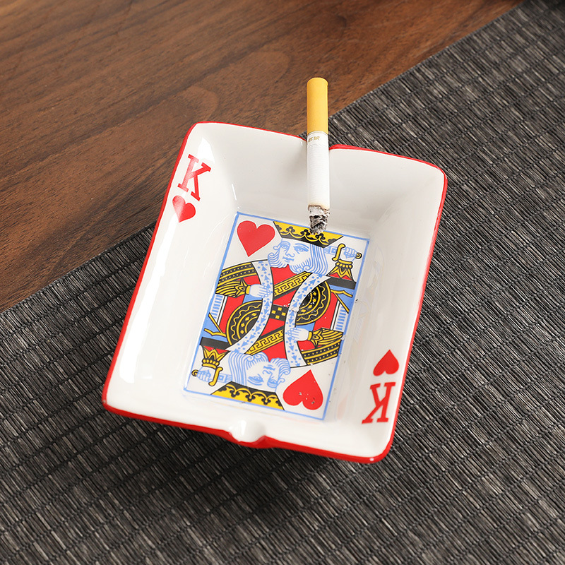 Men'S Accessories Tray - Kreative Keramik Aschenbecher für Home Office