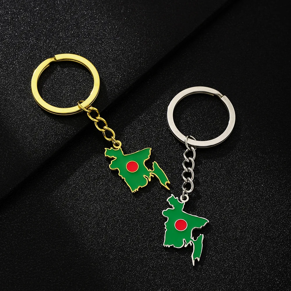 Men Accessories Amazon - Amazon Hot-Selling Bangladesch Karte Flagge Schlüssel