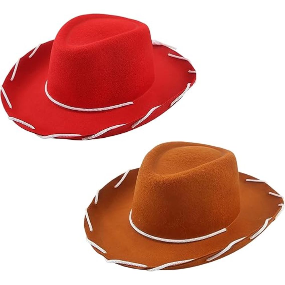 Men Accessories Hat - Fantasia Woody Jessie Cosplay Filzhut Mütze