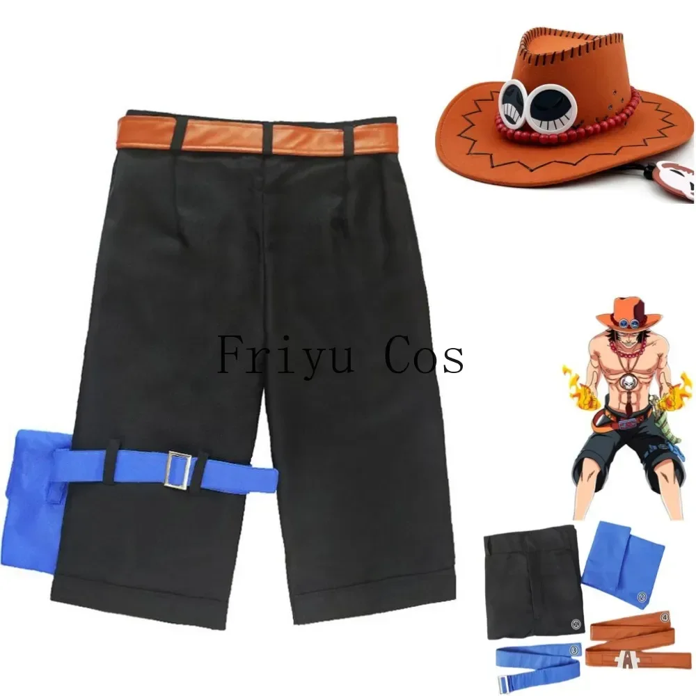 Men Accessories Hat - Anime Portgas·D· Ace Cosplay Kostüm Whitebeard