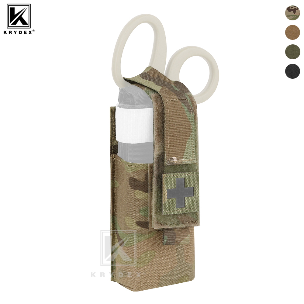 Men Accessories Kit Bag - KRYDEX 3-in-1-Erste-Hilfe-Set, Nylontasche, 7,25 Zoll EMT-Scher-Set,