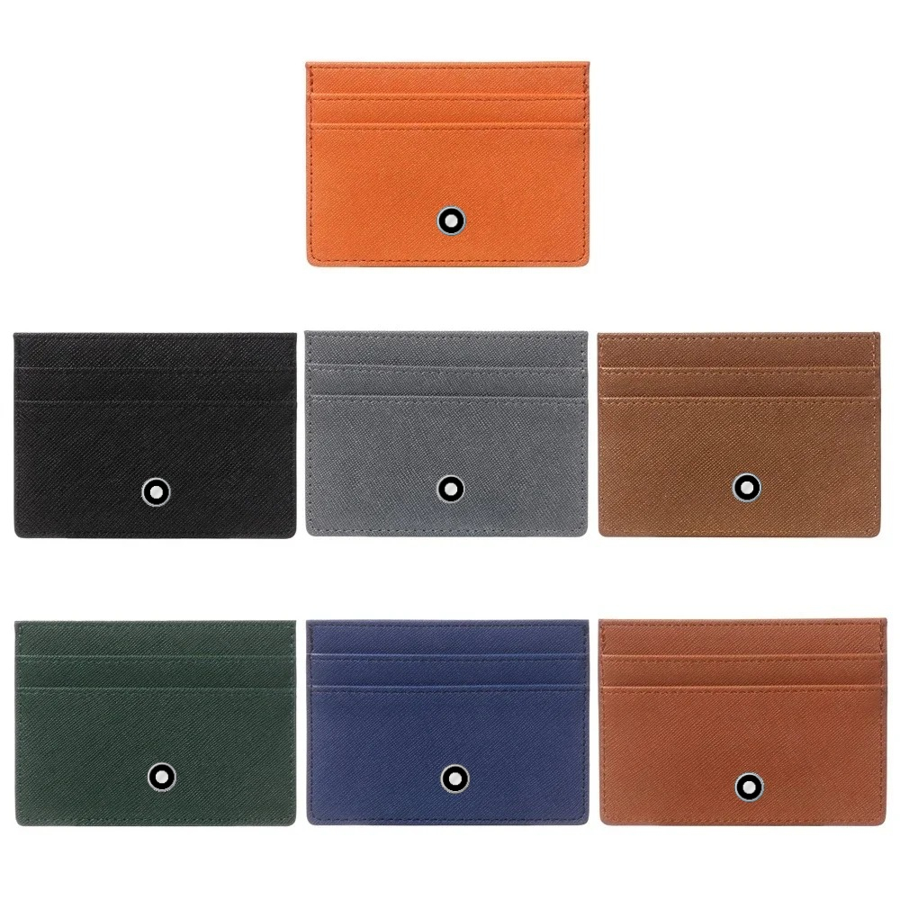 Coin Holder Men - Minimalistische Damen- und Herren-Leder-Geldbörsen, Münzbeutel, Business-Ausweiskartenhalter,
