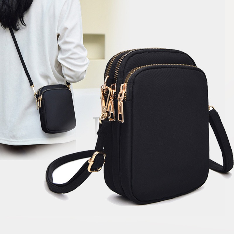Coin Holder Men - Minimalistische Vertikale Crossbody-Handytasche für Damen und