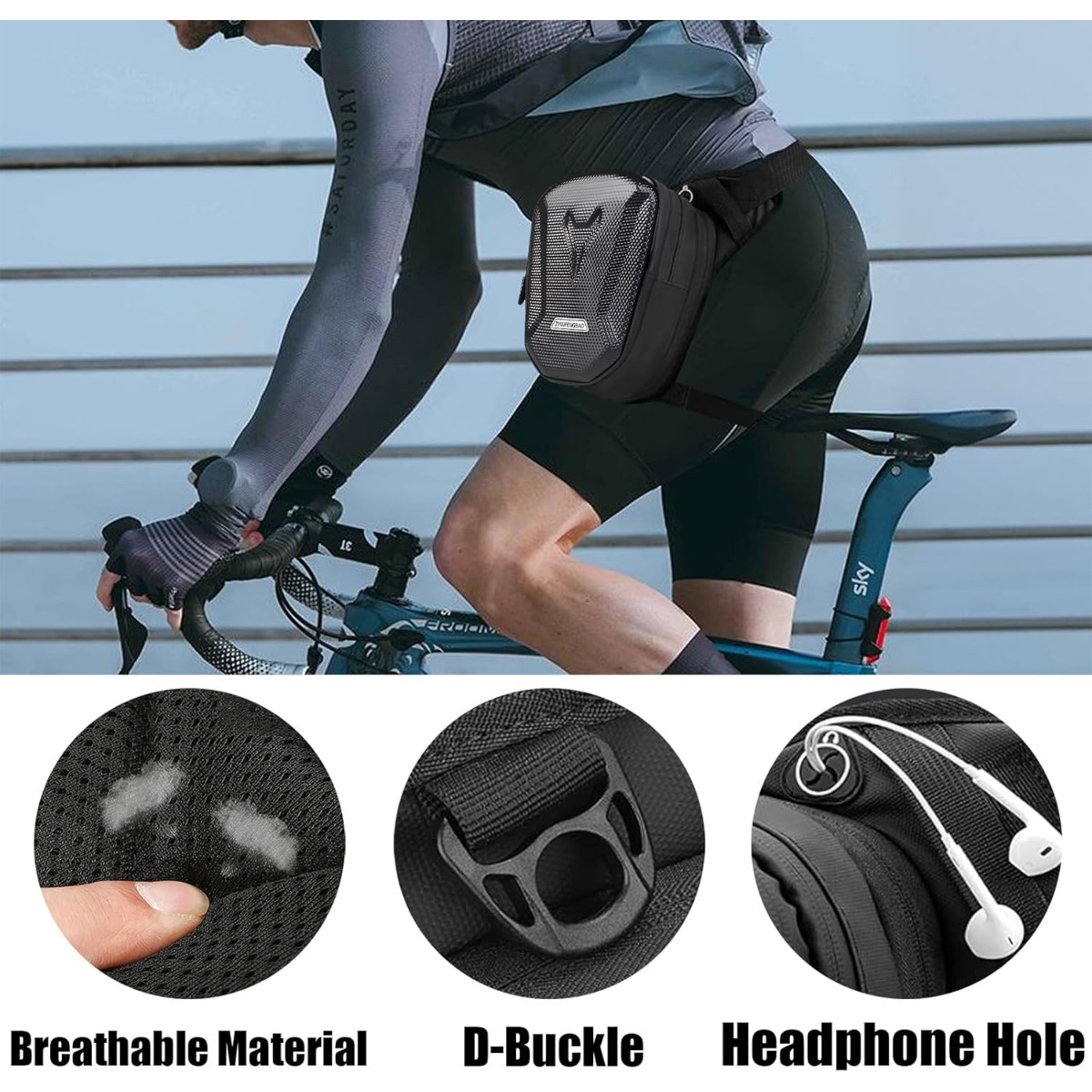 Motorrad Taille Pack Drop Bein – Men Accessories Kit Bag Bewertung und Preis