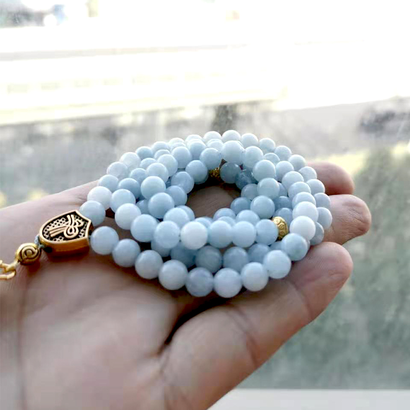Tasbih natürlichen Aquamarin S – Men Accessories Hk Bewertung und Preis