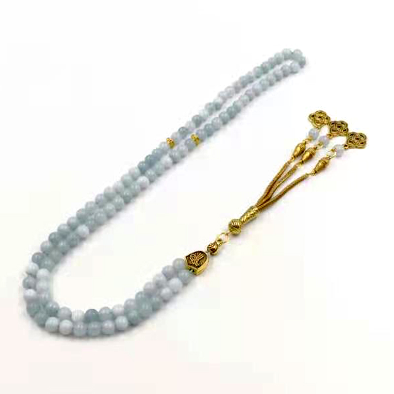 Tasbih natürlichen Aquamarin S – Men Accessories Hk Bewertung und Preis