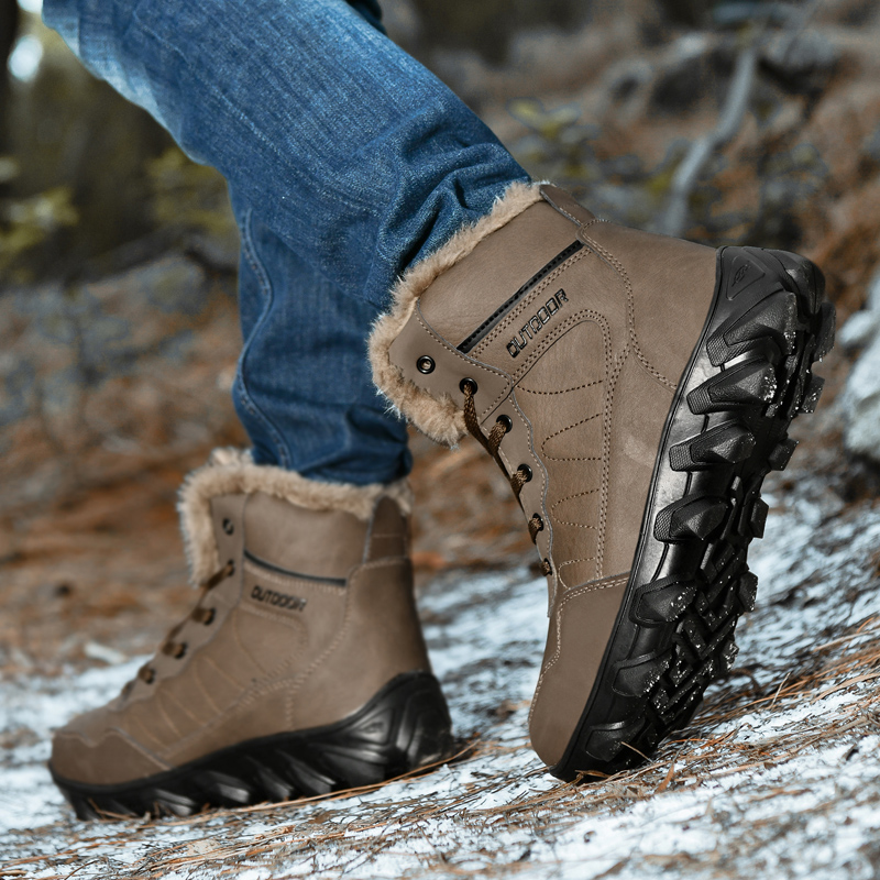 Herren-Winterstiefel, warm, wa – Men'S Accessories Leather Bewertung und Preis