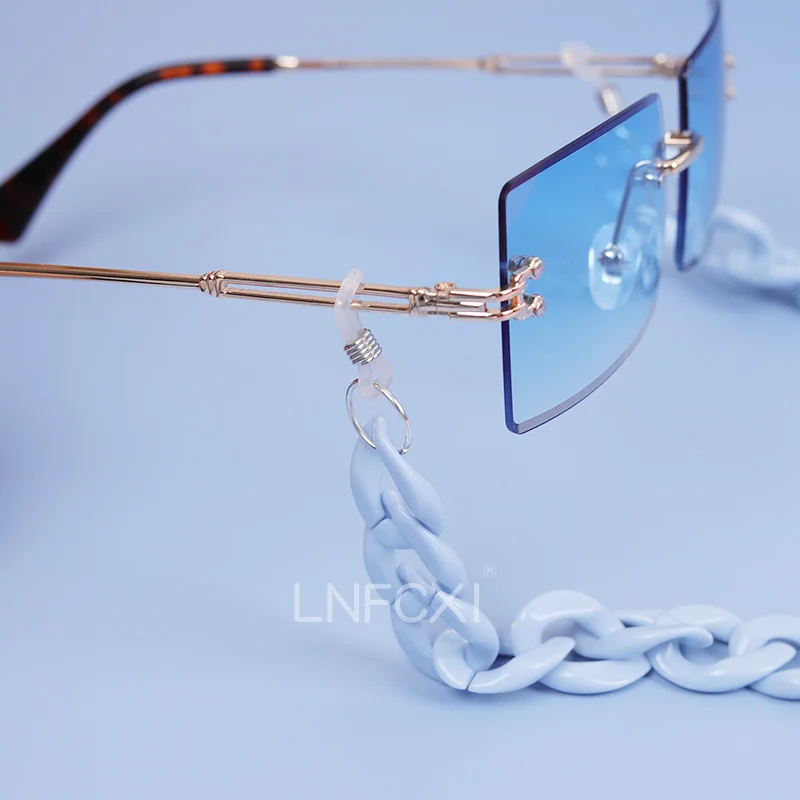 JNPCXI Mode Acryl Sonnenbrille – Men Accessories Neck Chain Bewertung und Preis