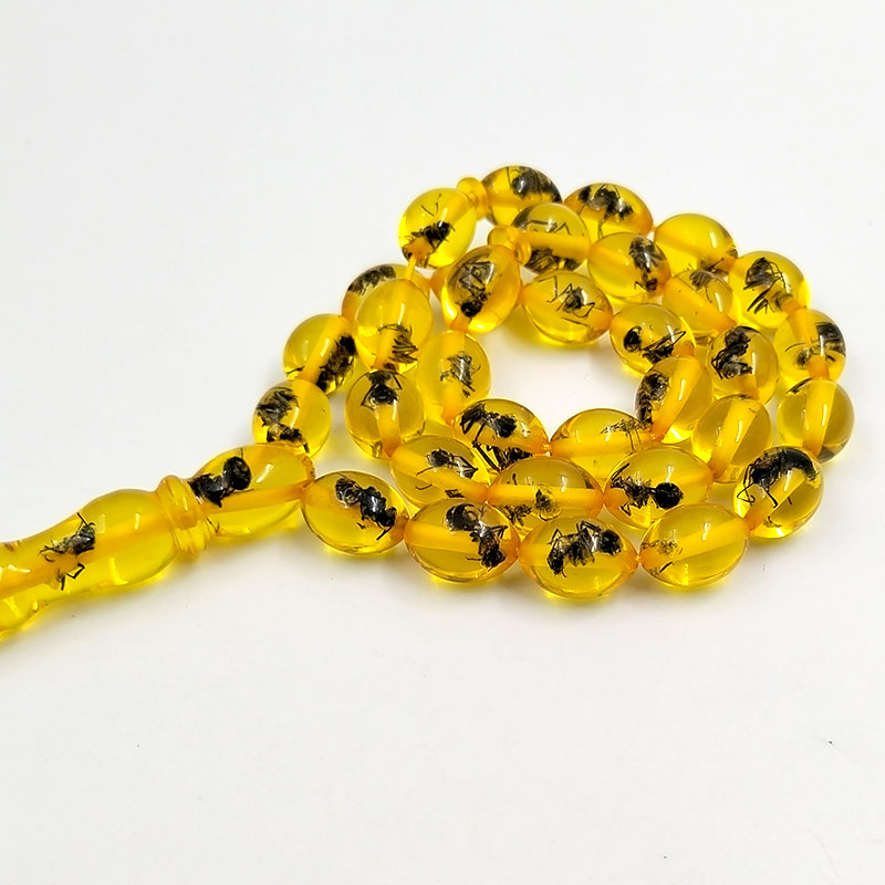 Tasbih Männer gelbes Harz echt – Men Accessories Hk Bewertung und Preis