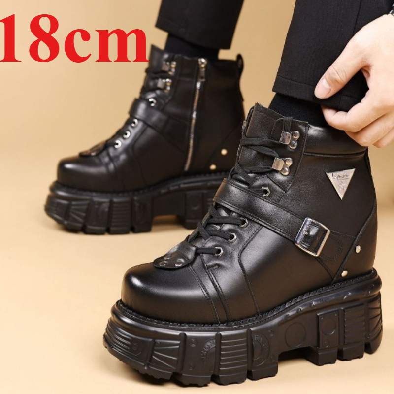 Echte Leder-Motorradstiefel fü – Men'S Accessories Leather Bewertung und Preis