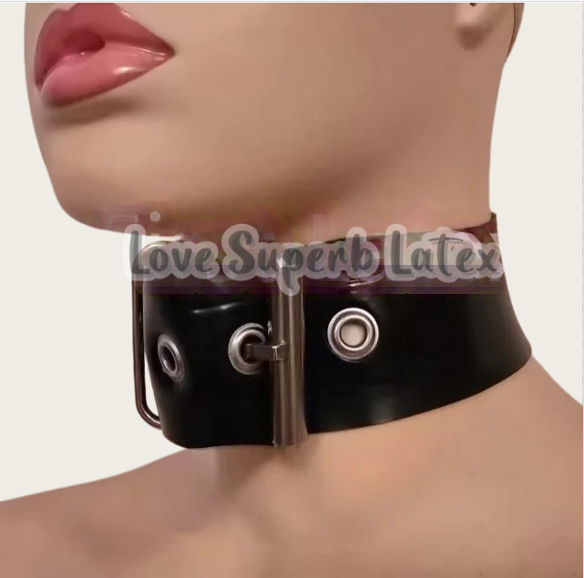 0,4mm Sexy Latex Halsband Gumm – Men Accessories Neck Chain Bewertung und Preis
